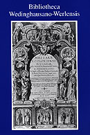 Cover "Bibliotheca Wedinghausano-Werlensis"