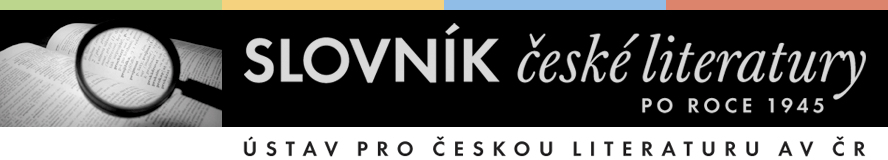 Logo der Datenbank "Slovník Ceské Literatury po Roce 1945"