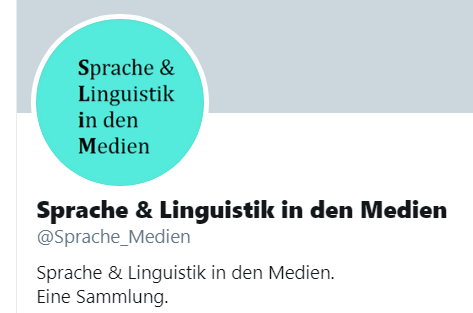 Logo des Twitter-Accounts @Sprache_Medien