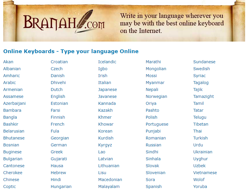 Screenshot der Seite Branah.com (https://www.branah.com/)