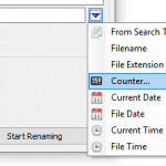 Screenshot FastRenamer Counter 1