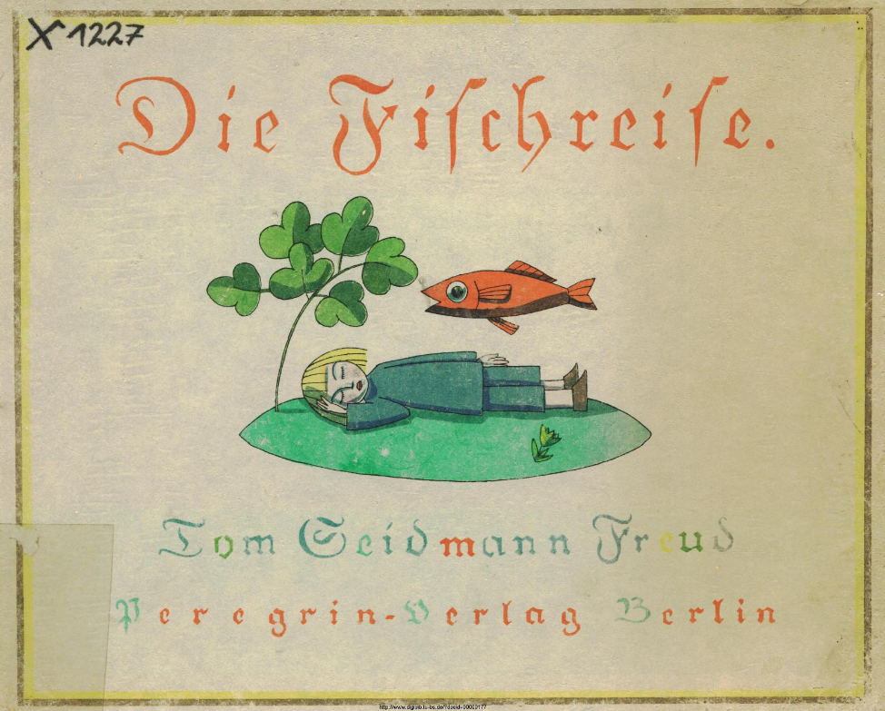 Cover des Kinderbuches "Die Fischreise" (https://doi.org/10.24355/dbbs.084-200510210200-781)