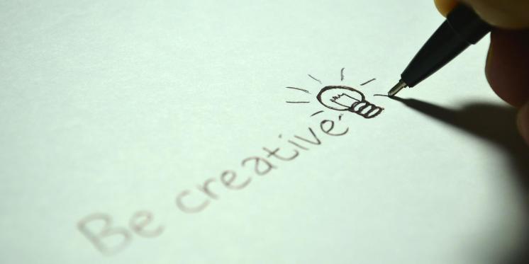 Illustration "Be creative"