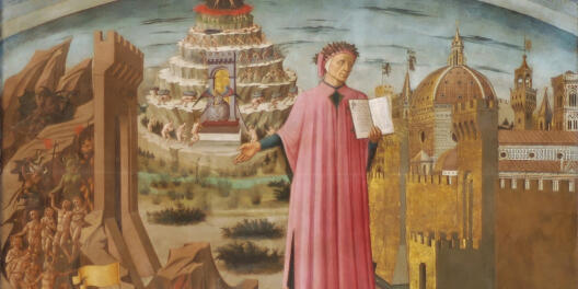 Illustration Dante und seine "Göttliche Komödie"