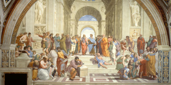 Illustration: Raphael - Philosophenschule