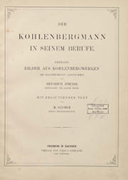 Titelblatt: Kohlenbergmann
