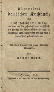 Titelblatt: Allgemeines deutsches Kochbuch