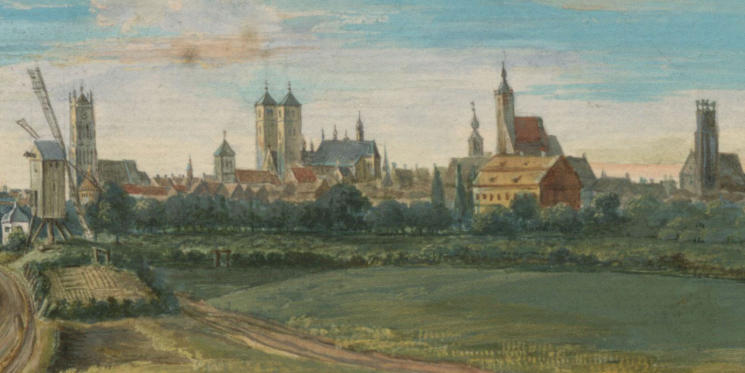 Ansicht Münster 18. Jhd.