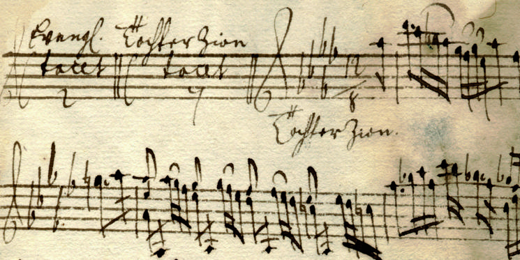 Composer's manuscript